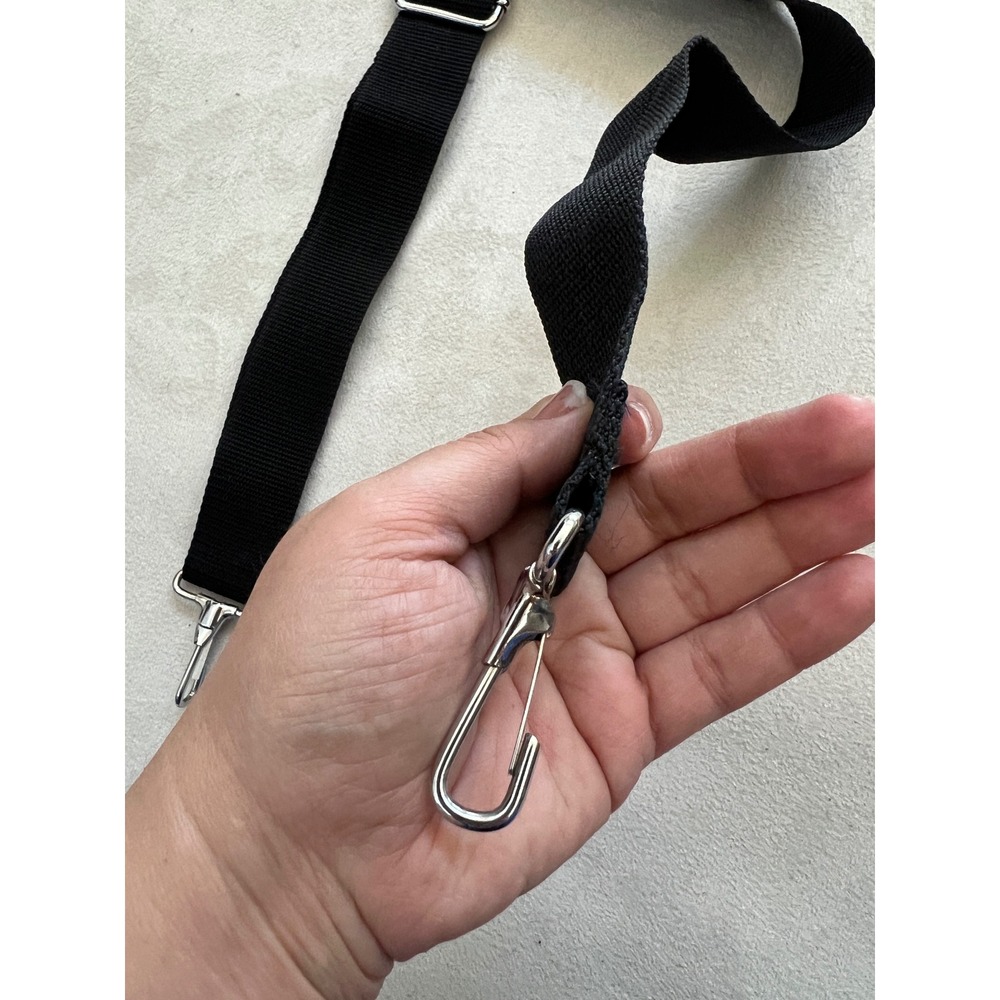 Adjustable Black Nylon Replacement Shoulder Strap… - image 3